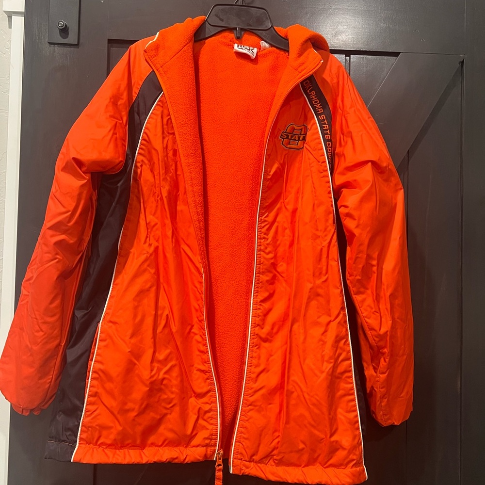 Kids Bright Orange OSU Jacket